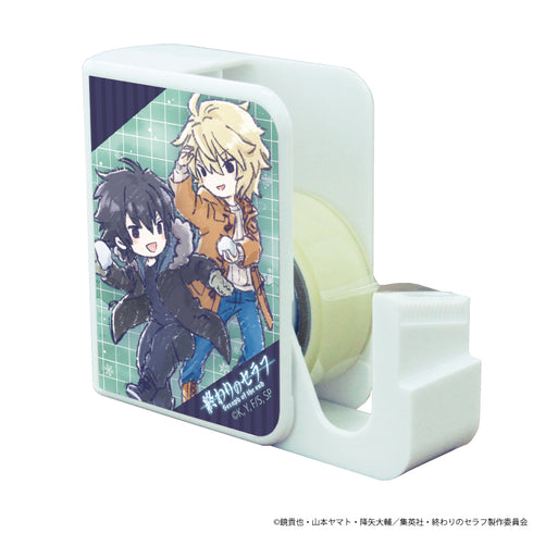 『終わりのセラフ』キャラテープカッター 01/百夜優一郎&百夜ミカエラ 雪遊びver(グラフアート)