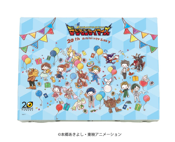 『デジモンテイマーズ』キャンバスアート 01 / お祝いver.集合デザイン (グラフアート)