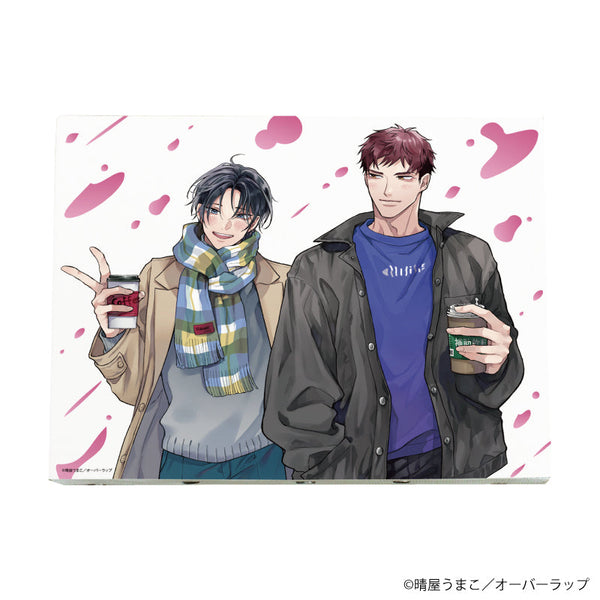 『舐める以上は契約外なので!』キャンバスボード 01/竹下錆次&安藤穂貴(描き下ろしイラスト)