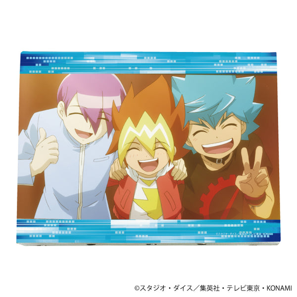 『遊☆戯☆王SEVENS』キャンバスアート 02/王道遊我&ルーク&蒼月学人 場面写ver.