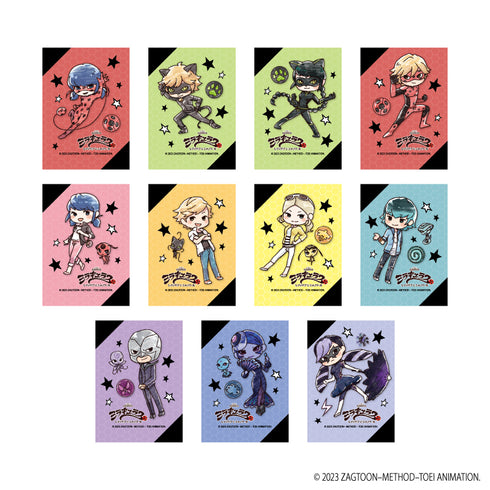 『ミラキュラス レディバグ&シャノワール』キャンバスアートミニ 01/BOX (全11種)(レトロアートイラスト)