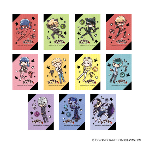 『ミラキュラス レディバグ&シャノワール』キャンバスアートミニ 01/BOX (全11種)(レトロアートイラスト)