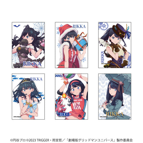 『グリッドマンユニバース』キャンバスボードミニ 01/宝多六花BOX ブラインド(全6種)(描き下ろしイラスト)