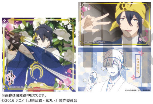 『刀剣乱舞-花丸-』セル画&原画きらめきステッカーセットC:三日月宗近