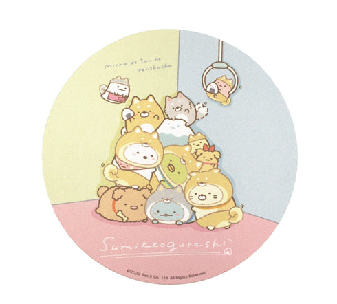 『すみっコぐらし』マウスパッド(こいぬといぬごっこ 集合)