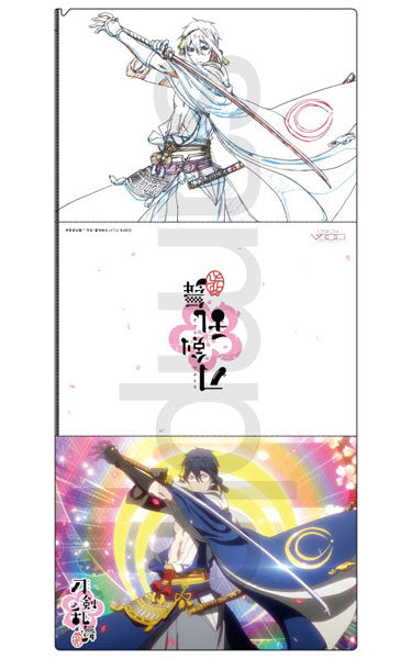 『刀剣乱舞-花丸-』セル画&原画見比べクリアファイル C