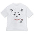 『銀魂』 定春フェイス ビッグシルエットTシャツ WHITE