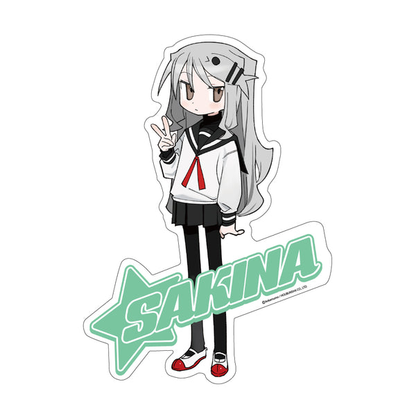 『ぬるめた』さきな 耐水ステッカー