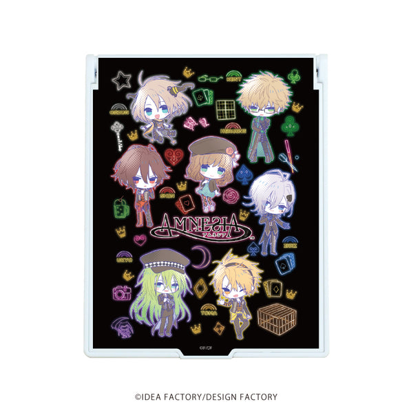 『AMNESIA』デカキャラミラー 02/ネオンver. 集合デザイン(グラフアートイラスト)