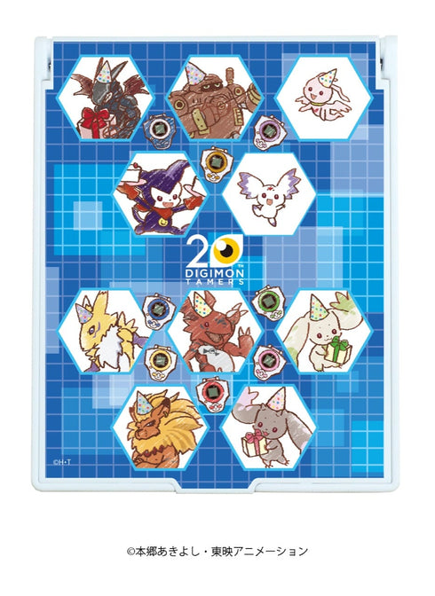 『デジモンテイマーズ』デカキャラミラー 01 / お祝いver.集合デザイン (グラフアート)