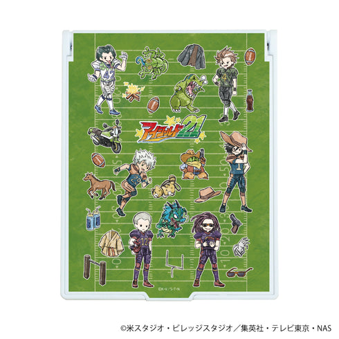 『アイシールド21』デカキャラミラー 03/賊学&西部&神龍寺&白秋(グラフアート)