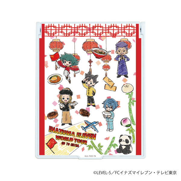 『イナズマイレブン オリオンの刻印』デカキャラミラー 08/ワールドツアーver. 集合デザイン(グラフアート)