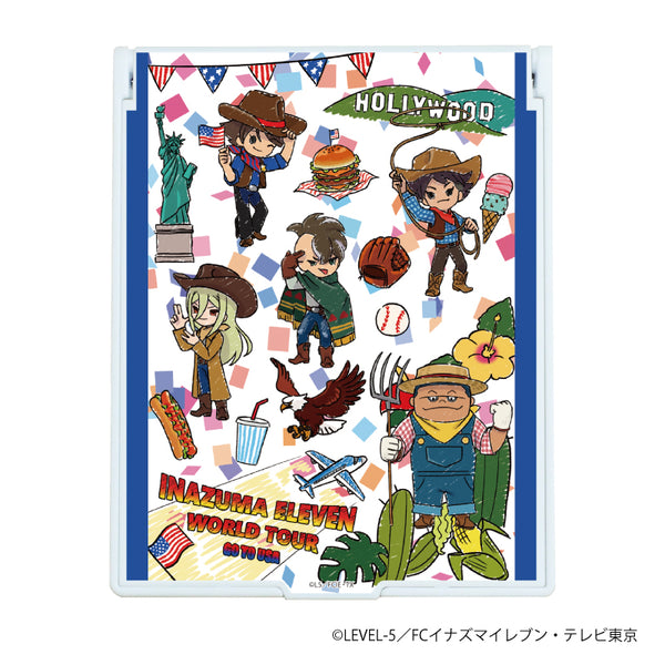 『イナズマイレブン オリオンの刻印』デカキャラミラー 10/ワールドツアーver. 集合デザイン(グラフアート)