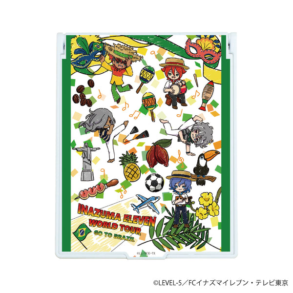 『イナズマイレブン オリオンの刻印』デカキャラミラー 11/ワールドツアーver. 集合デザイン(グラフアート)