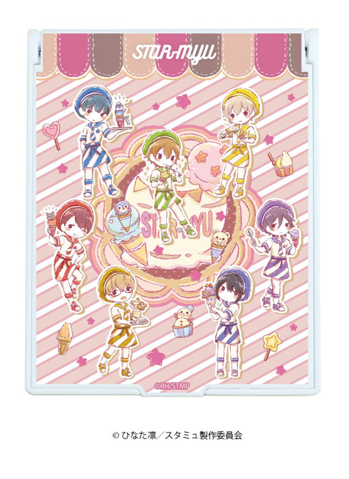 「スタミュ」デカキャラミラー 04/team鳳&team楪 アイスの日ver.(グラフアート)