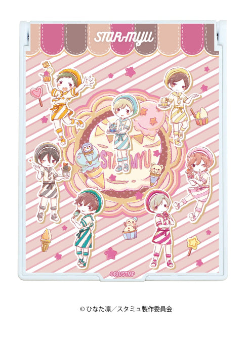 「スタミュ」デカキャラミラー 05/team柊&team漣 アイスの日ver.(グラフアート)