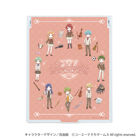 『金色のコルダ2&100万人の金色のコルダ』デカキャラミラー 01/集合デザインA(グラフアート)