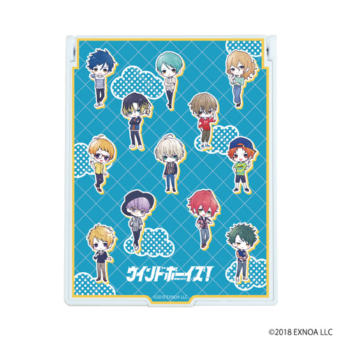 『ウインドボーイズ!』デカキャラミラー 01/私服ver. スカイブルー(POP Art)