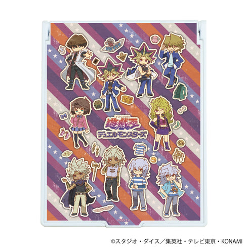 『遊☆戯☆王デュエルモンスターズ』デカキャラミラー 04/集合デザイン(レトロアート)