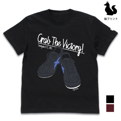 『ハイキュー!! TO THE TOP』宮侑シューズ Tシャツ BLACK
