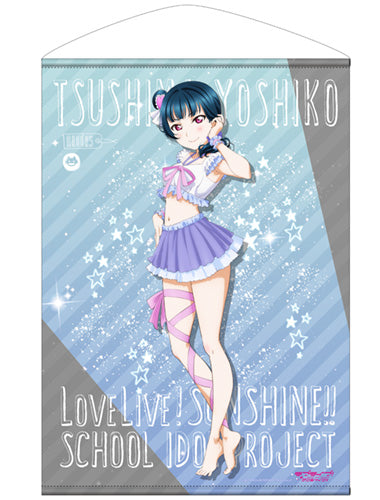 『ラブライブ!サンシャイン!!』津島善子 B2タペストリー パジャマVer.