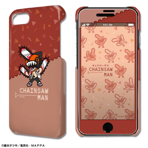 『チェンソーマン』デザジャケット iPhone SE(第2世代)/8/7/6/6sケース&保護シート デザイン01(チェンソーマン)