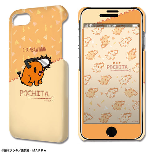 『チェンソーマン』デザジャケット iPhone SE(第2世代)/8/7/6/6sケース&保護シート デザイン02(ポチタ)