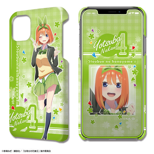 『五等分の花嫁∬』デザジャケット iPhone 11 ケース&保護シート デザイン04(中野四葉)