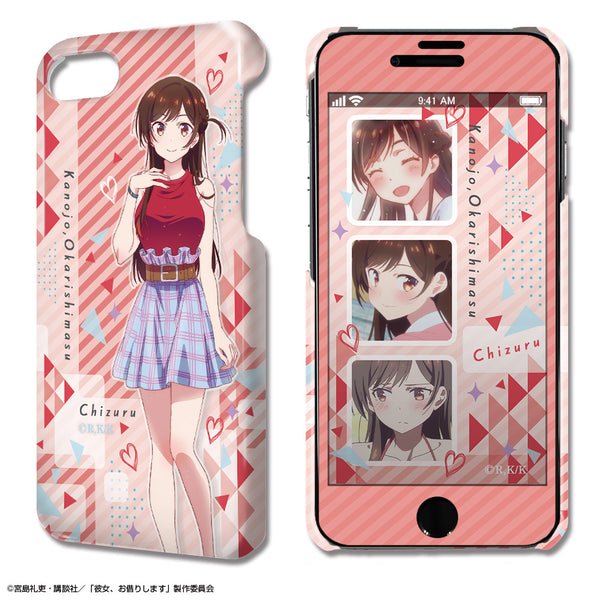 『彼女、お借りします』デザジャケット iPhone SE(第2世代)/8/7/6/6s ケース&保護シート デザイン01(水原千鶴)