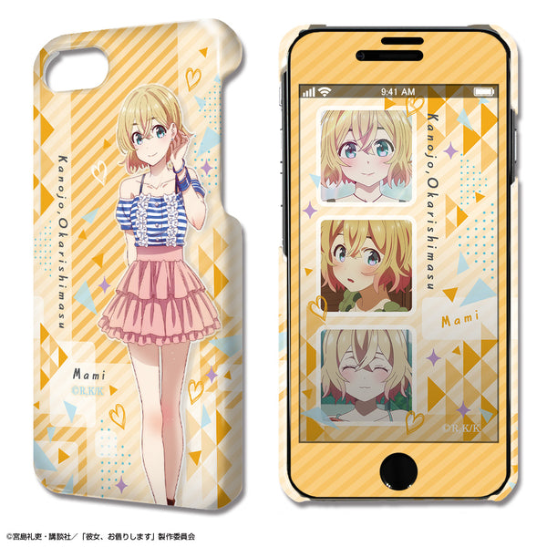 『彼女、お借りします』デザジャケット iPhone SE(第2世代)/8/7/6/6s ケース&保護シート デザイン02(七海麻美)