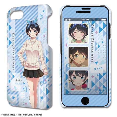 『彼女、お借りします』デザジャケット iPhone SE(第2世代)/8/7/6/6s ケース&保護シート デザイン03(更科瑠夏)