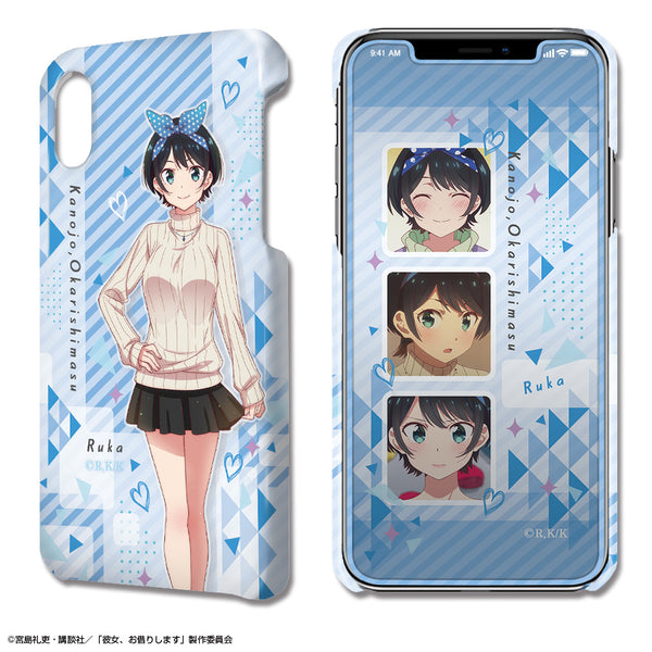 『彼女、お借りします』デザジャケット iPhone XR ケース&保護シート デザイン03(更科瑠夏)