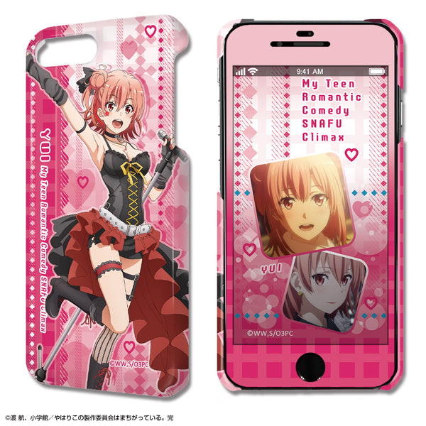 『やはり俺の青春ラブコメはまちがっている。完』デザジャケット iPhone 8 Plus/7 Plus/6 Plus/6s Plus ケース&保護シート デザイン02(由比ヶ浜結衣)