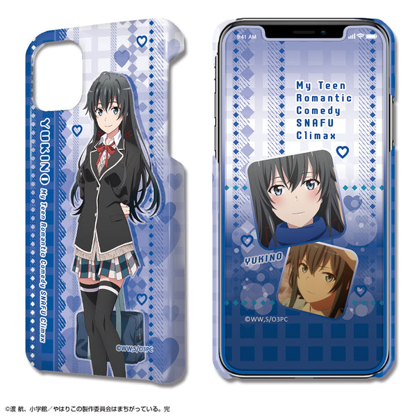 『やはり俺の青春ラブコメはまちがっている。完』デザジャケット iPhone 11 ケース&保護シート デザイン01(雪ノ下雪乃)