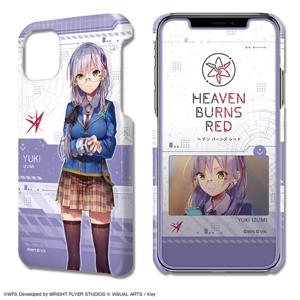 『ヘブンバーンズレッド』デザジャケット iPhone 12 miniケース&保護シート デザイン02(和泉ユキ)