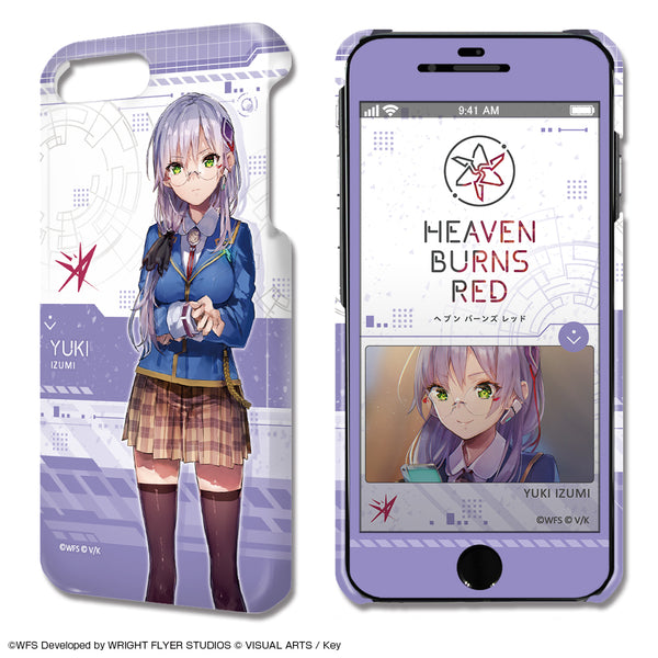 『ヘブンバーンズレッド』デザジャケット iPhone 8 Plus/7 Plus/6 Plus/6s Plusケース&保護シート デザイン02(和泉ユキ)