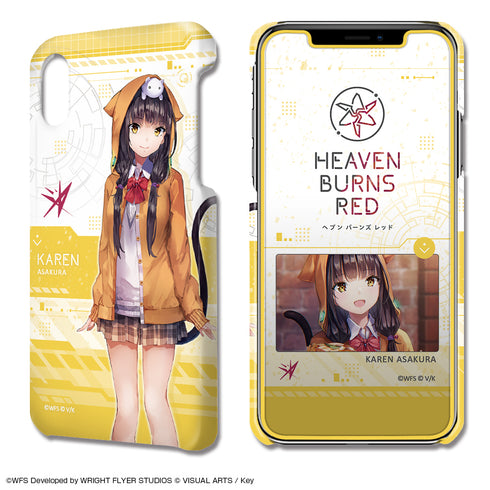 『ヘブンバーンズレッド』デザジャケット iPhone XRケース&保護シート デザイン05(朝倉可憐)