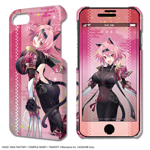 『閃乱忍忍忍者大戦ネプテューヌ -少女達の響艶-』デザジャケット iPhone SE(第2世代)/8/7/6/6sケース&保護シート デザイン09(ユウキ)