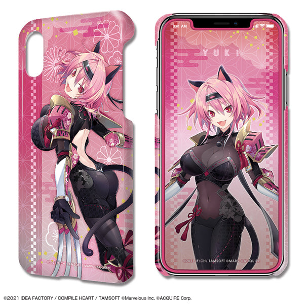 『閃乱忍忍忍者大戦ネプテューヌ -少女達の響艶-』デザジャケット iPhone X/XSケース&保護シート デザイン09(ユウキ)