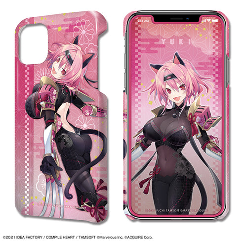 "Senran Ninja War Neptune: The Resonance of the Maidens" Artwork Jacket iPhone 12 mini Case & Screen Protector Design 09 (Yuki)