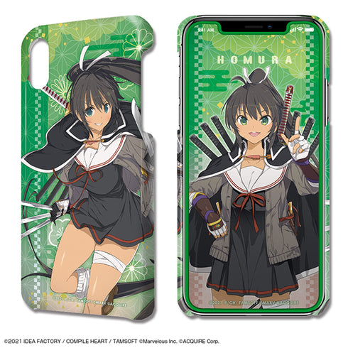 『閃乱忍忍忍者大戦ネプテューヌ -少女達の響艶-』デザジャケット iPhone XRケース&保護シート デザイン06(焔)