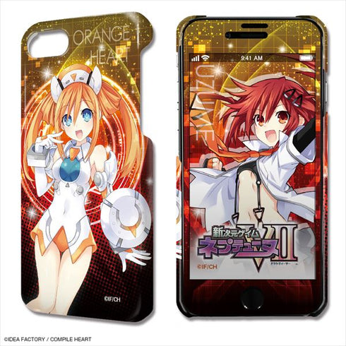 『新次元ゲイム ネプテューヌVII』デザジャケット iPhone SE(第2世代)/8/7/6/6sケース&保護シート デザイン05(天王星うずめ)
