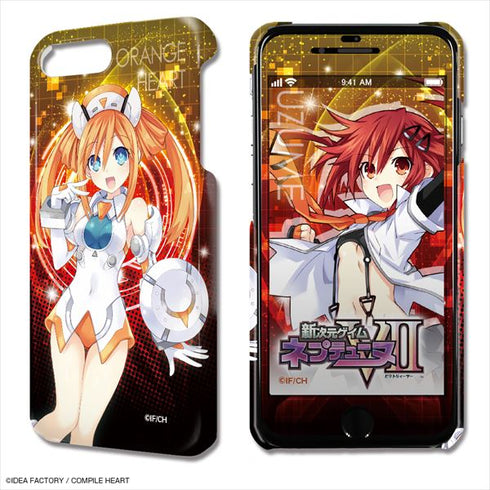 『新次元ゲイム ネプテューヌVII』デザジャケット iPhone 8 Plus/7 Plus/6 Plus/6s Plusケース&保護シート デザイン05(天王星うずめ)