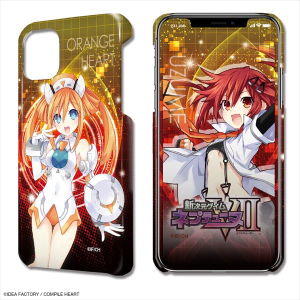 『新次元ゲイム ネプテューヌVII』デザジャケット iPhone 12/12 Proケース&保護シート デザイン05(天王星うずめ)