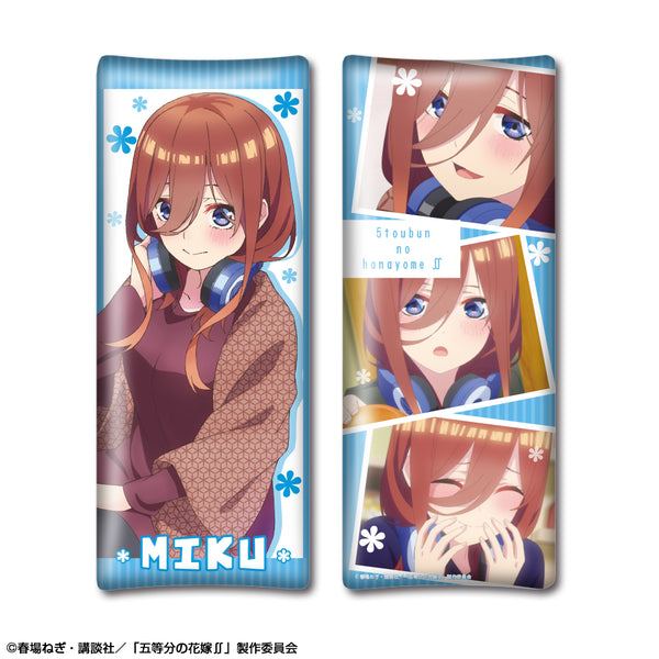 『五等分の花嫁∬』ミニ抱き枕 デザイン03(中野三玖)