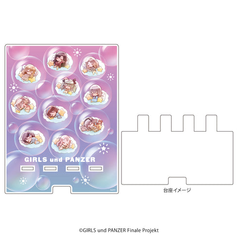 『ガールズ&パンツァー』デカスマキャラスタンド 01/集合デザイン(すやきゃらイラスト)