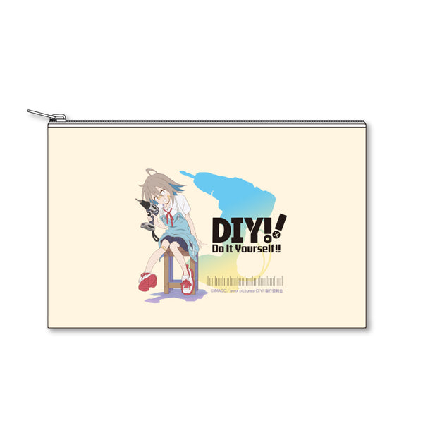 『Do It Yourself!!』フラットポーチ