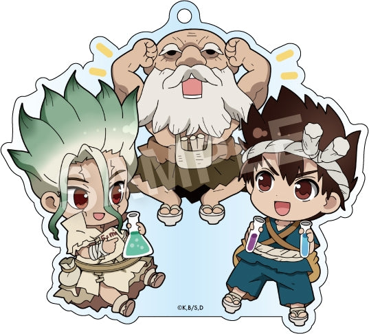 『Dr.STONE』いつしょ アクリルボールチェーン 千空&クロム&カセキ