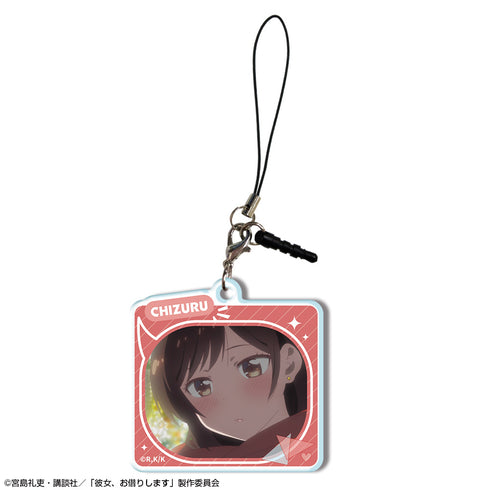 『彼女、お借りします』アクリルイヤホンジャックアクセサリー デザイン04(水原千鶴/D)