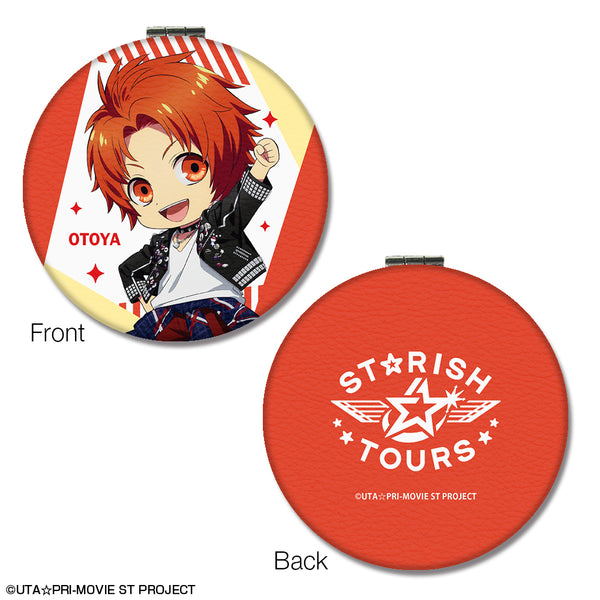 『劇場版 うたの☆プリンスさまっ♪ マジLOVEスターリッシュツアーズ』丸型コンパクトミラー デザイン01(一十木音也)